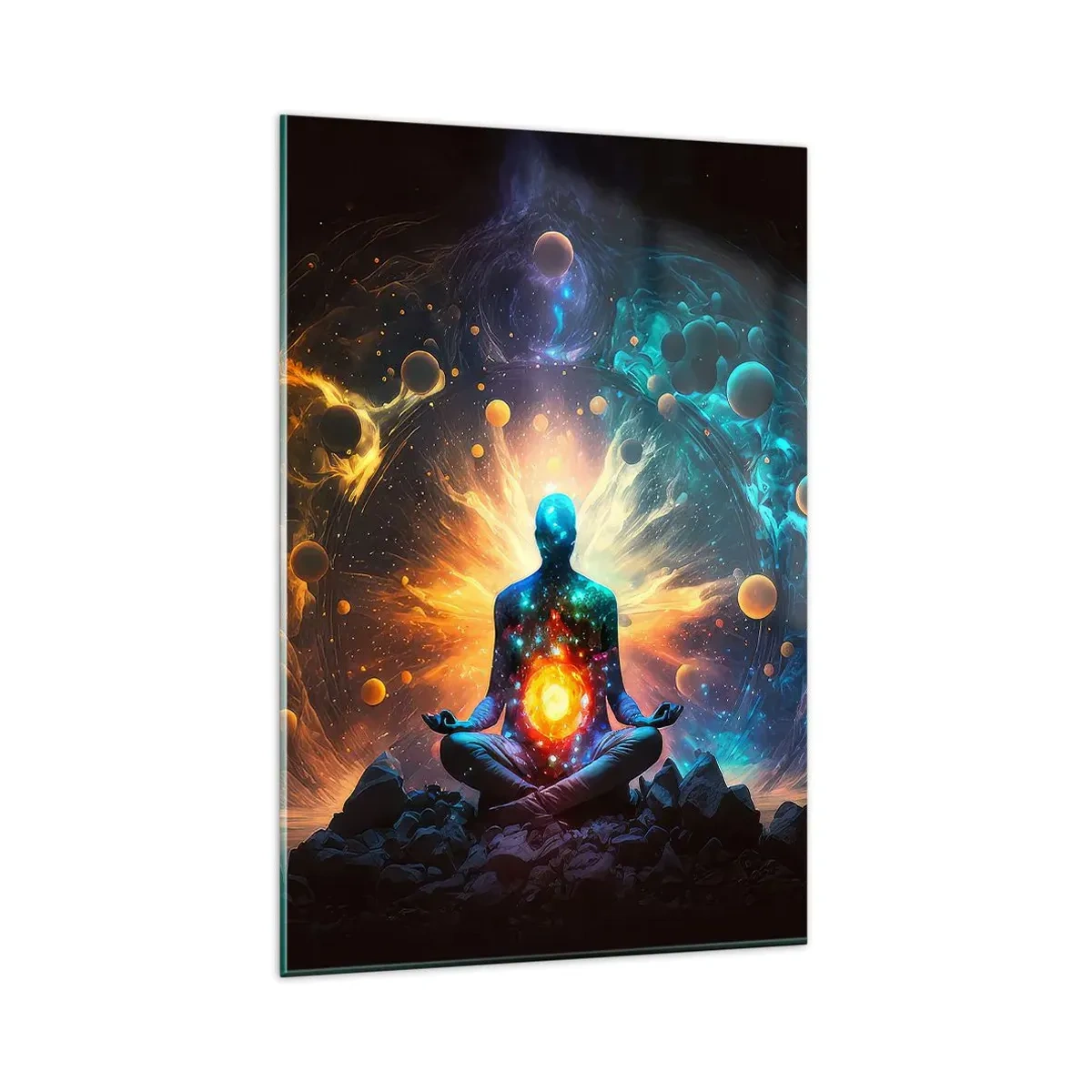 Obraz na skle - Vesmírný klid - 80x120 cm