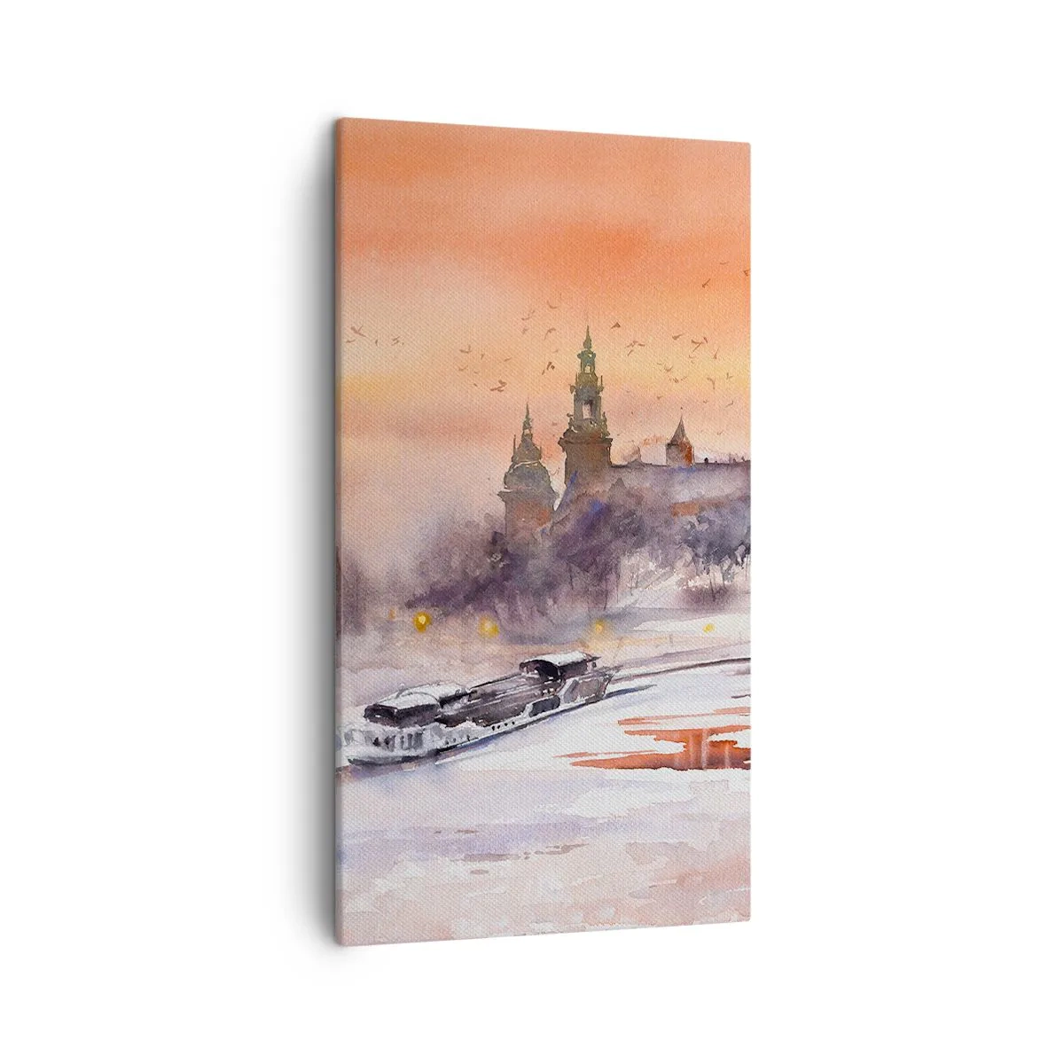 Obraz na plátně - Královský západ slunce - 45x80 cm