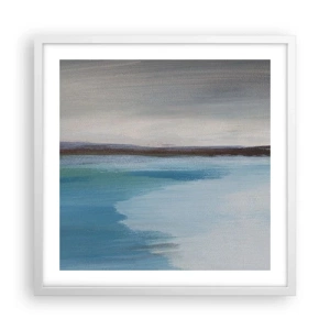 Plakát v bílém rámu - Horizontální krajina - 50x50 cm