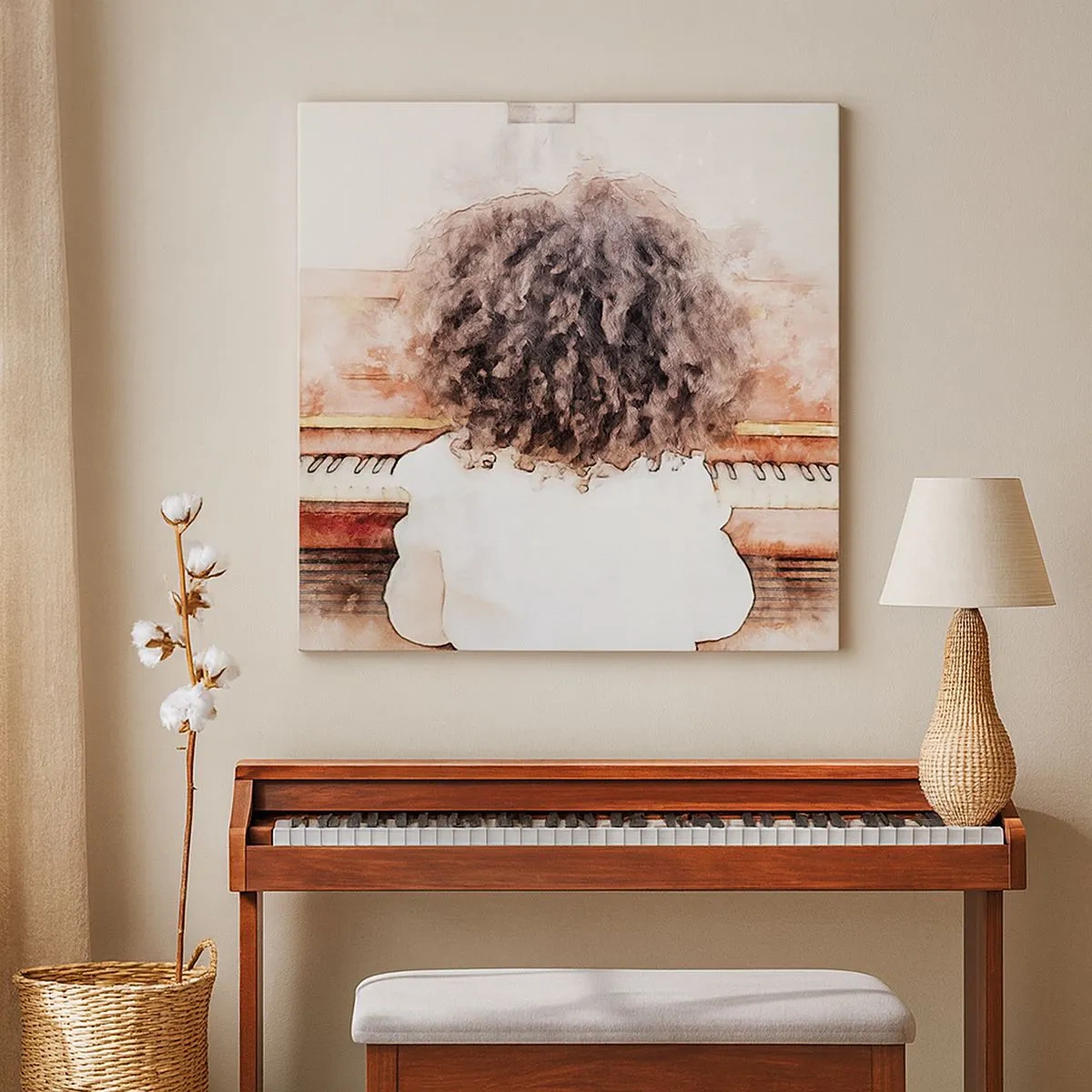 Obraz na plátně - V novém světě - 30x30 cm