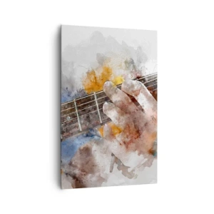 Obraz na plátně - Poezie mezi strunami - 80x120 cm
