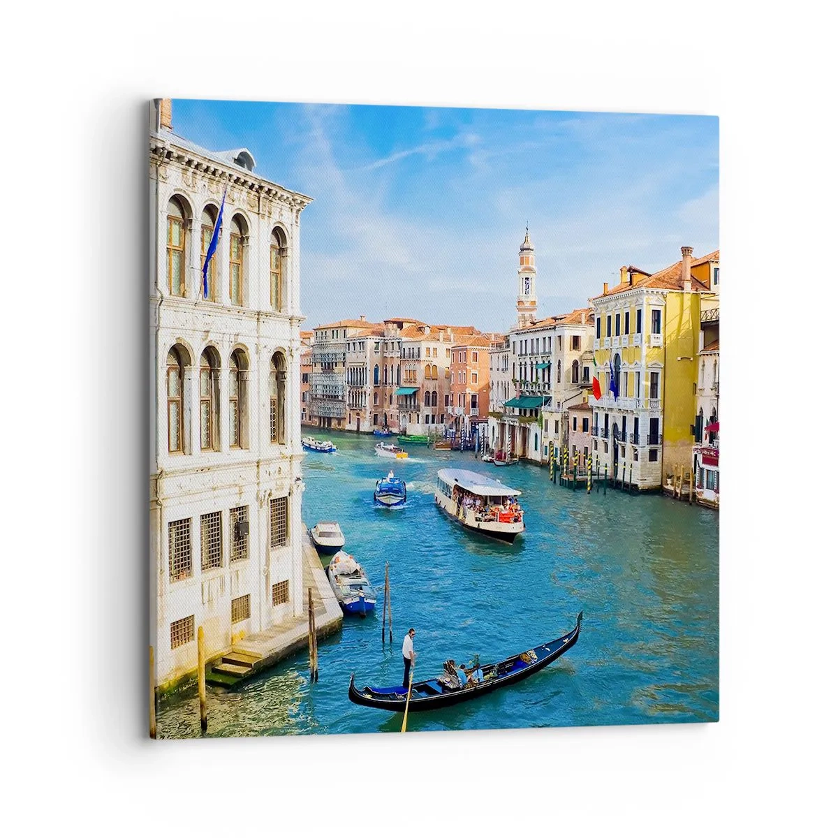 Obraz na plátně - Doprava jediná na světě - 70x70 cm