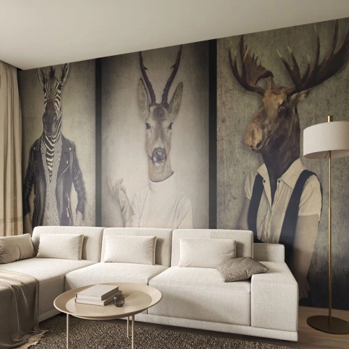 Fototapeta Samolepicí Deluxe Sticker - Ať promluví gesta - Abstrakce, Fantazie, Žebra - 250x175 cm
