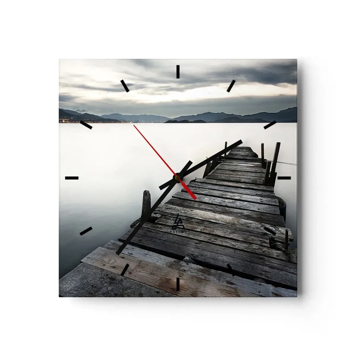 Nástěnné hodiny - Ponořit se do klidu - 30x30 cm