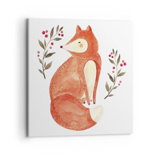 Obraz na plátně - Malý zrzek - 70x70 cm