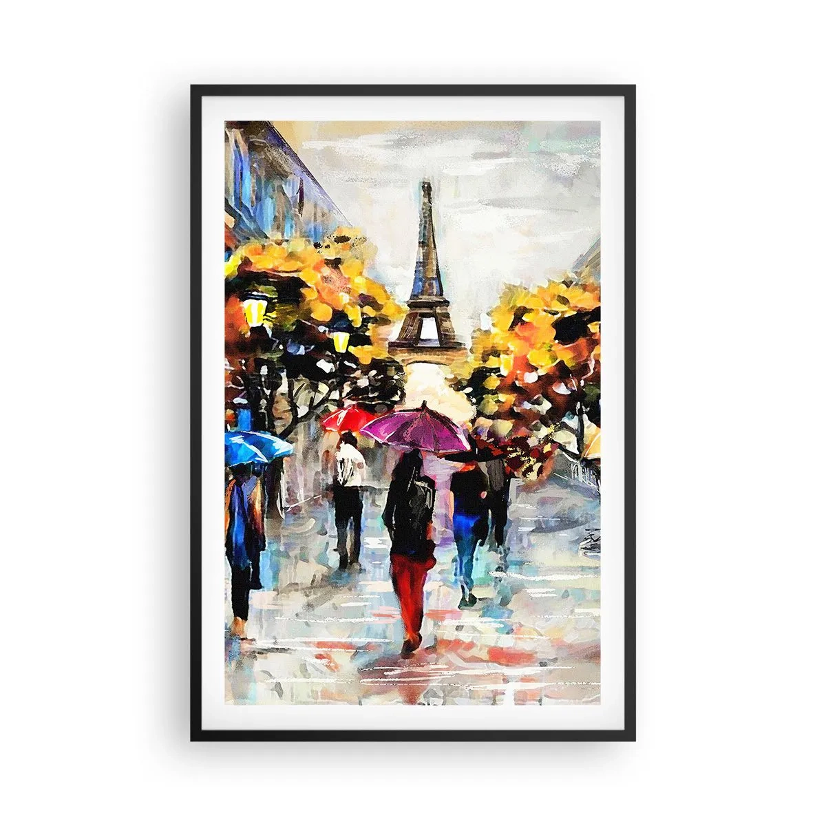 Plakát v černém rámu - Na podzim zvlášť krásný - 61x91 cm