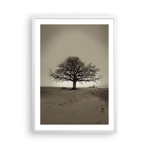 Plakát v bílém rámu - Odtud až na věčnost - 50x70 cm