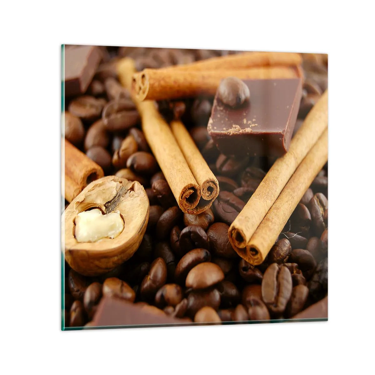 Obraz na skle - Koncert vůní - 40x40 cm