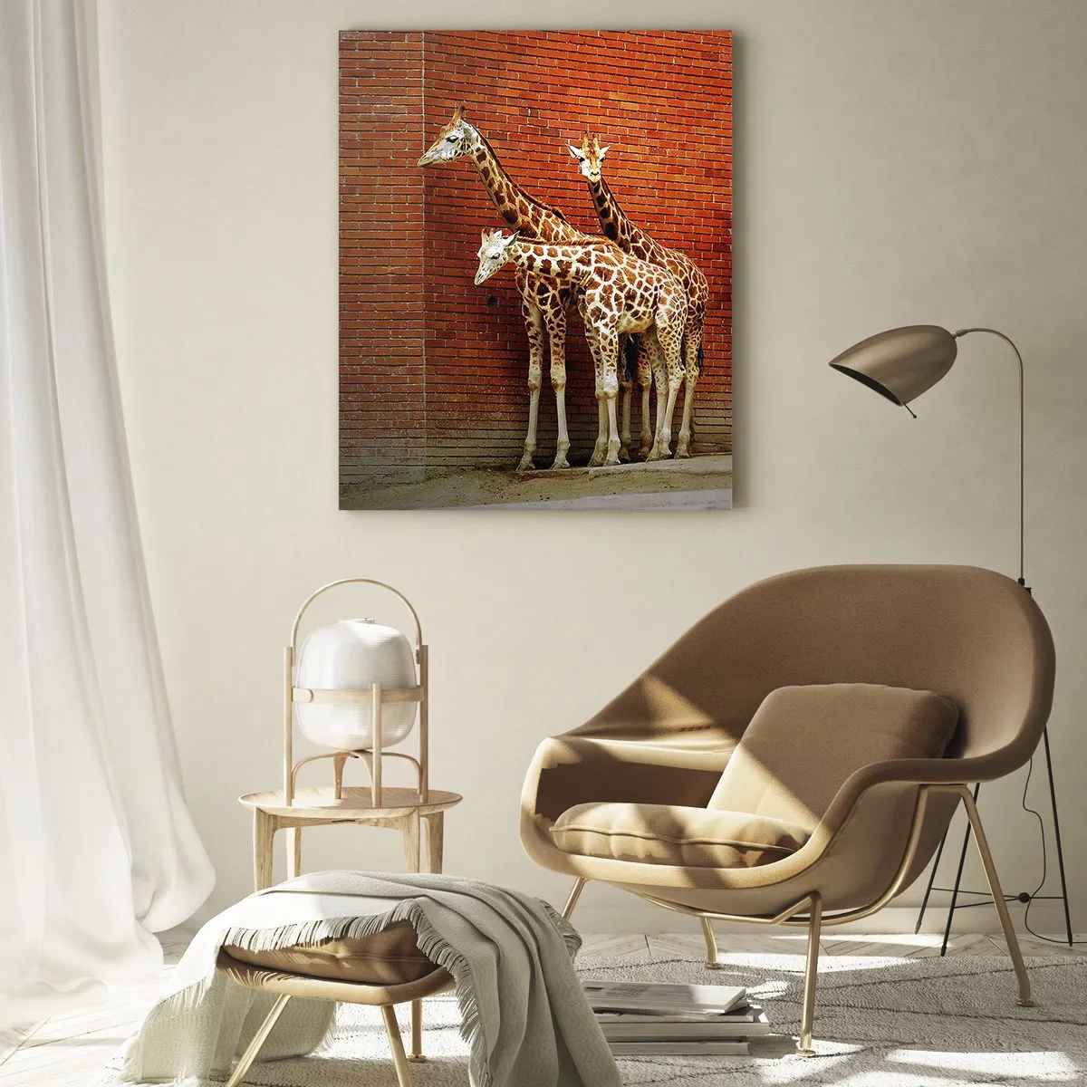 Obraz na skle - Vidíte nějaký akát? - 50x70 cm