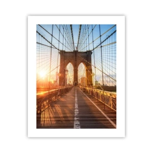 Plakát - Na zlatém mostě - 40x50 cm