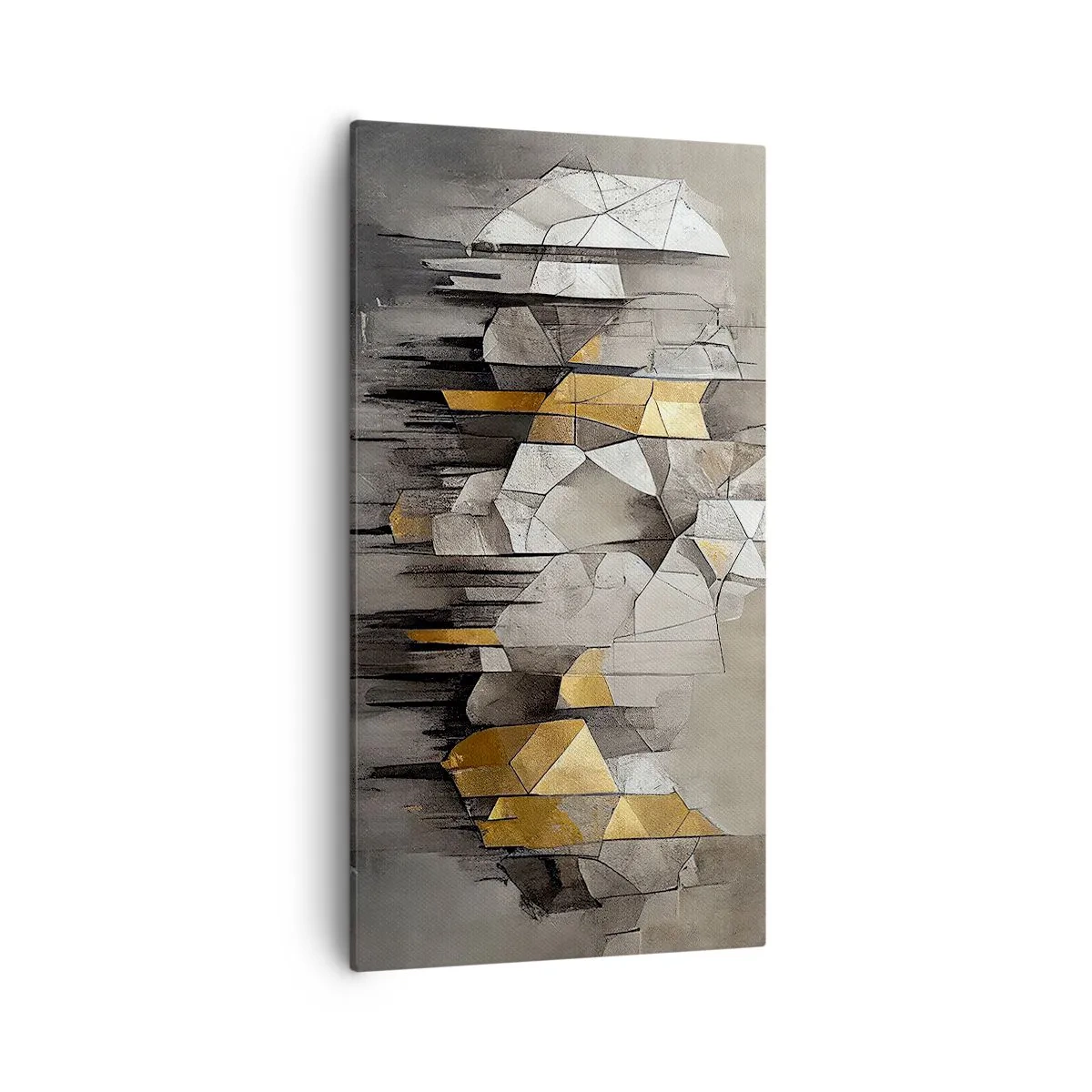 Obraz na plátně - Kompozice z ledu a světla - 55x100 cm