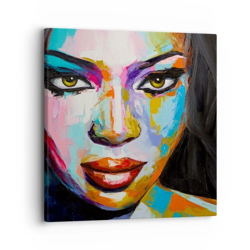 Obraz na plátně - Nejde odtrhnout oči - 30x30 cm
