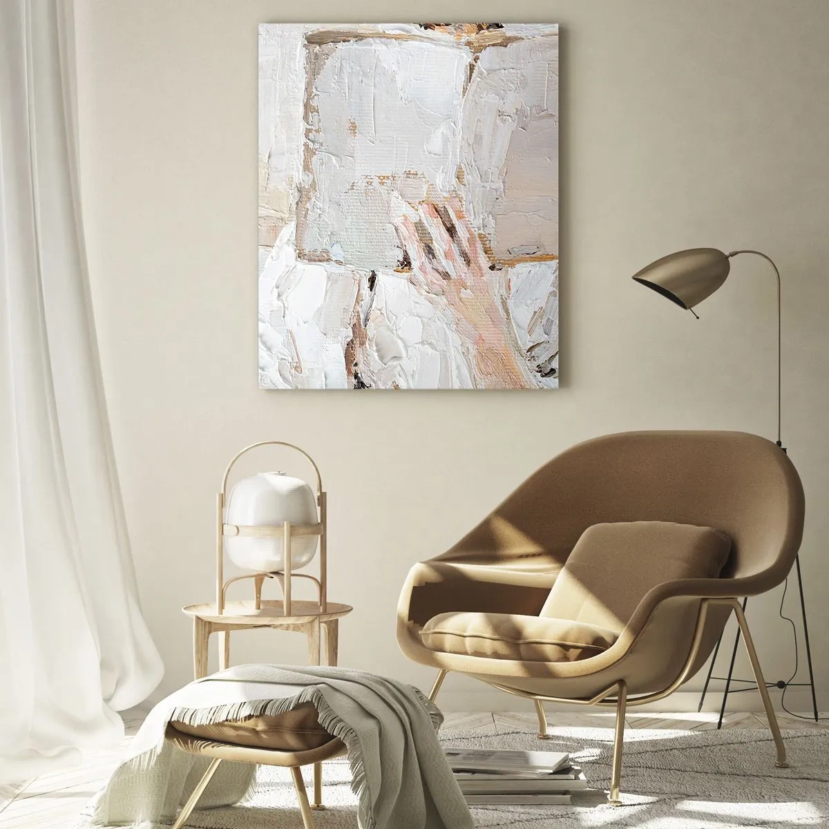 Obraz na skle - V jiném světě - 50x70 cm