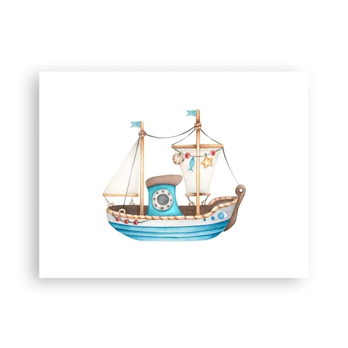 Plakát - Ahoj, dobrodružství! - 40x30 cm