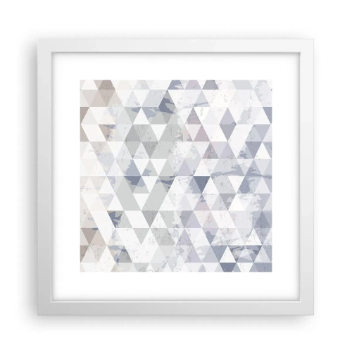 Plakát v bílém rámu - V rytmu na tři - 30x30 cm