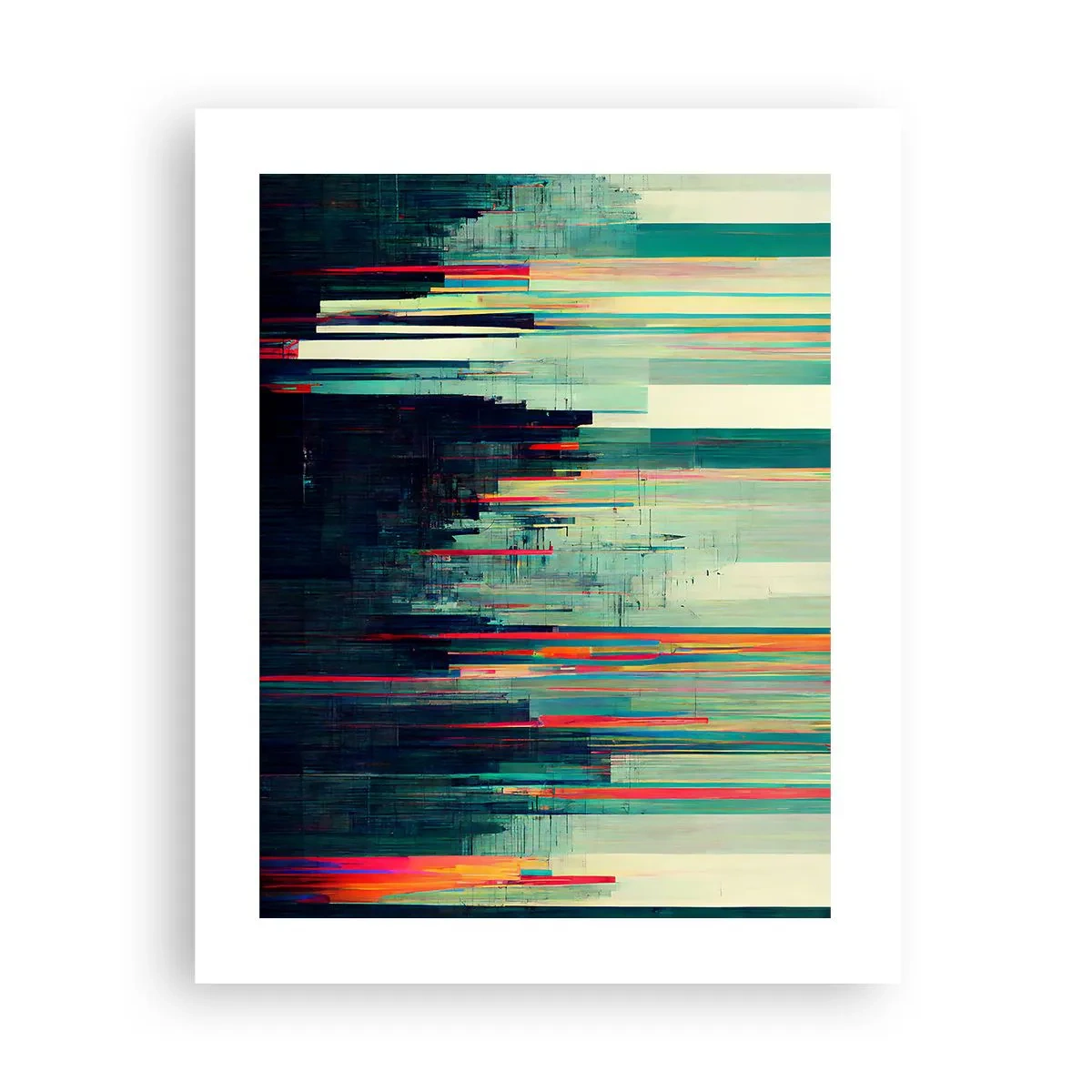 Plakát - Futuristické město - 40x50 cm