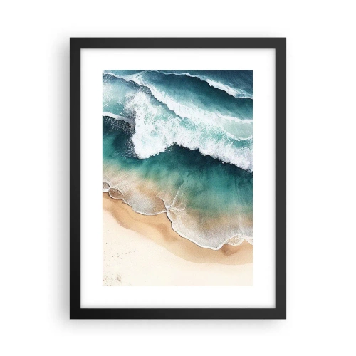 Plakát v černém rámu - Odvěké setkání - 30x40 cm