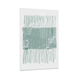 Obraz na skle - Mořská abstrakce - 70x100 cm