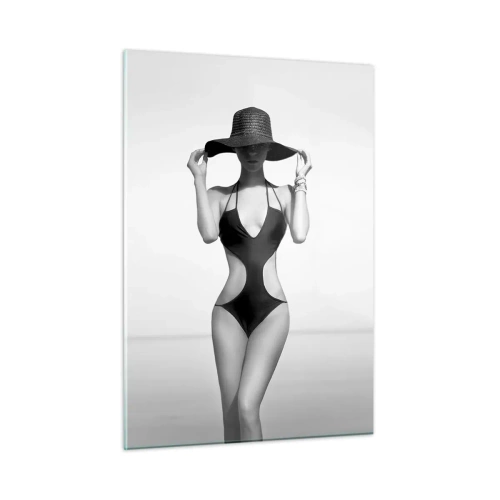Obraz na skle - Jmenuji se: Elegance - 50x70 cm