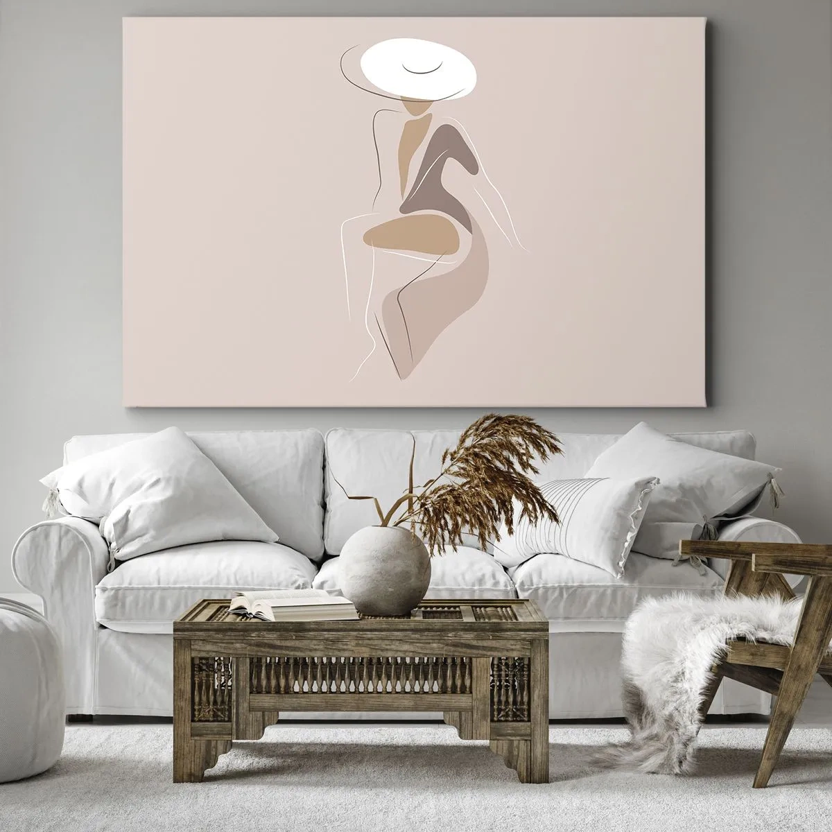 Obraz na plátně - Jak vypadá pravá dáma? - 70x50 cm