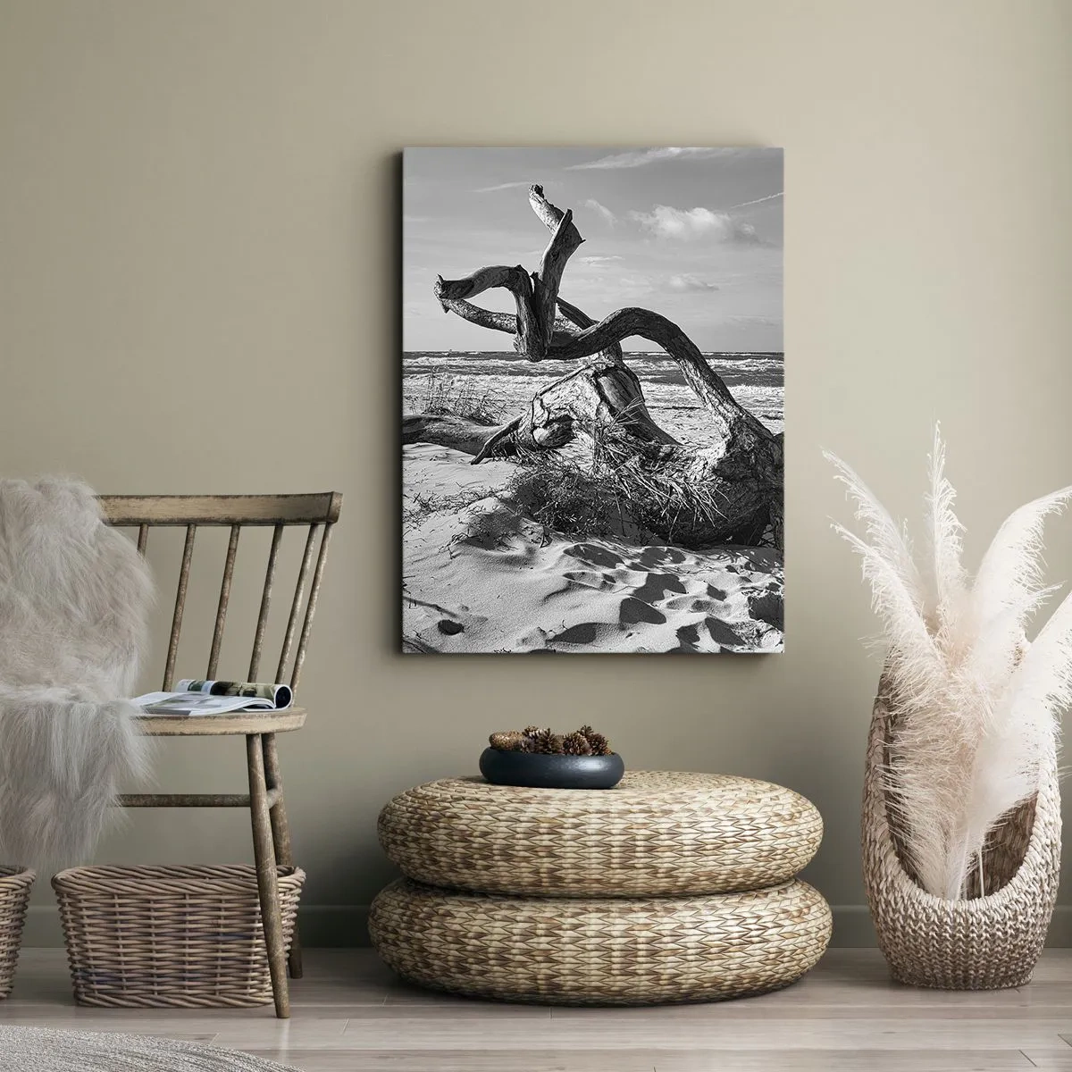 Obraz na plátně - Mořská socha - 50x70 cm