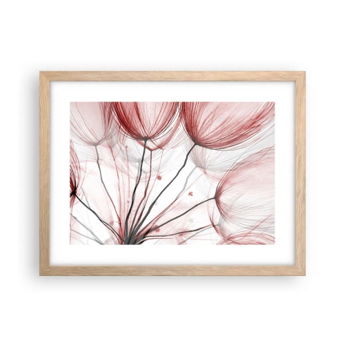 Plakát v rámu světlý dub - Před odletem - 40x30 cm