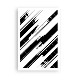 Plakát - Intenzivní a dynamická kompozice - 61x91 cm