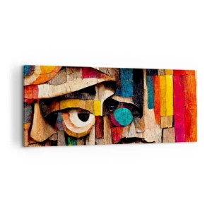 Obraz na plátně - Vidím tě… - 100x40 cm