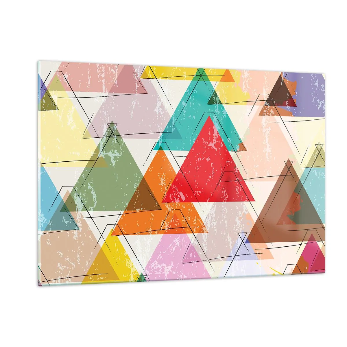 Obraz na skle - Blábolení - 120x80 cm