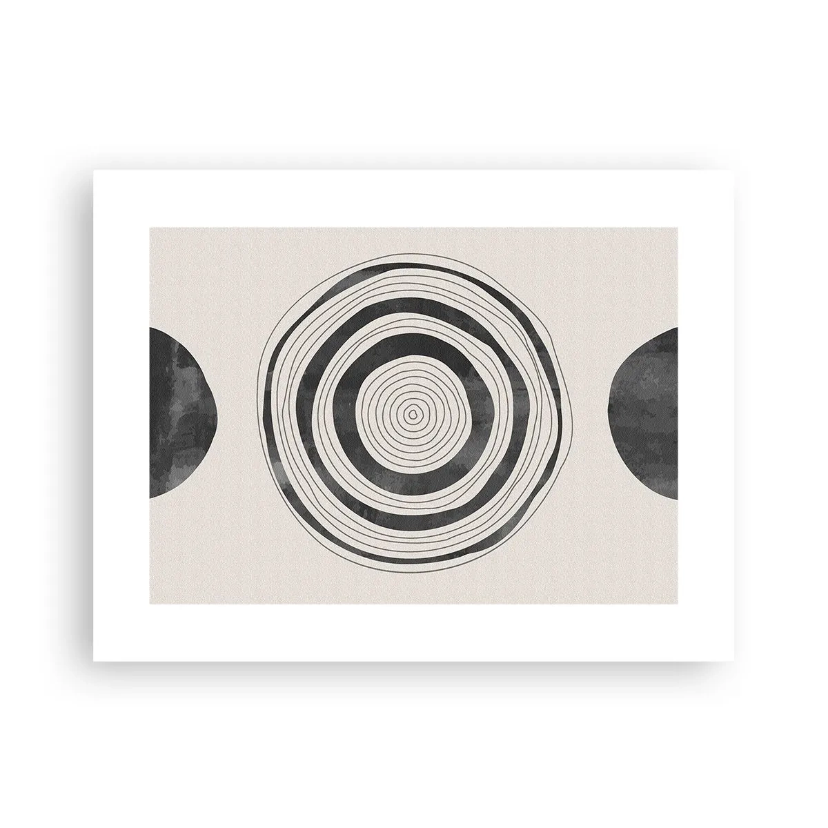 Plakát - Důležité je to, co je uprostřed - 40x30 cm