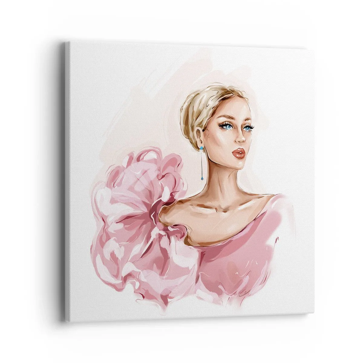 Obraz na plátně - Jako malovaná… - 40x40 cm