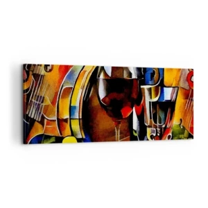 Obraz na plátně - I svět dostává barvy - 100x40 cm