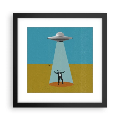 Plakát v černém rámu - Blízké setkání - 30x30 cm