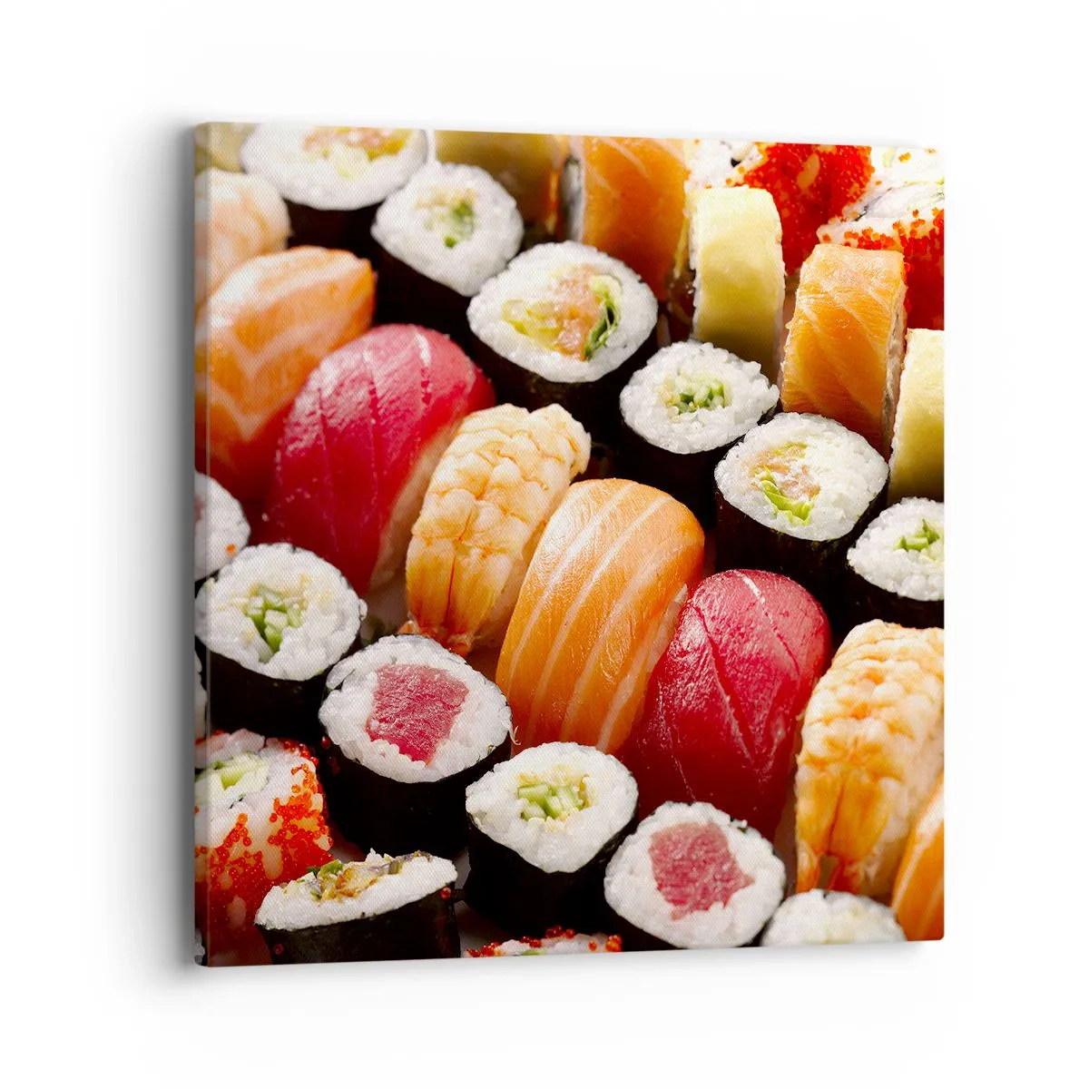 Obraz na plátně - Barvy a chutě Asie - 40x40 cm