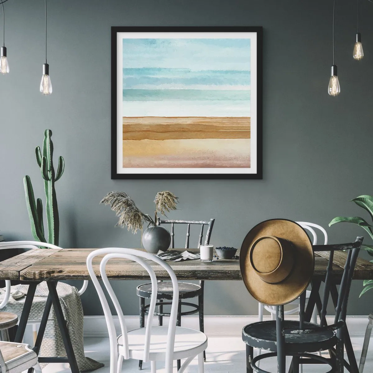 Plakát v černém rámu - Utěšení - 50x50 cm