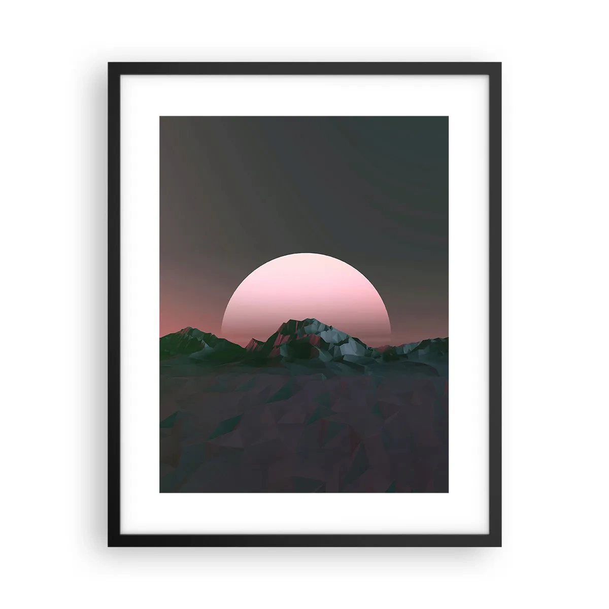 Plakát v černém rámu - V sousední galaxii - 40x50 cm