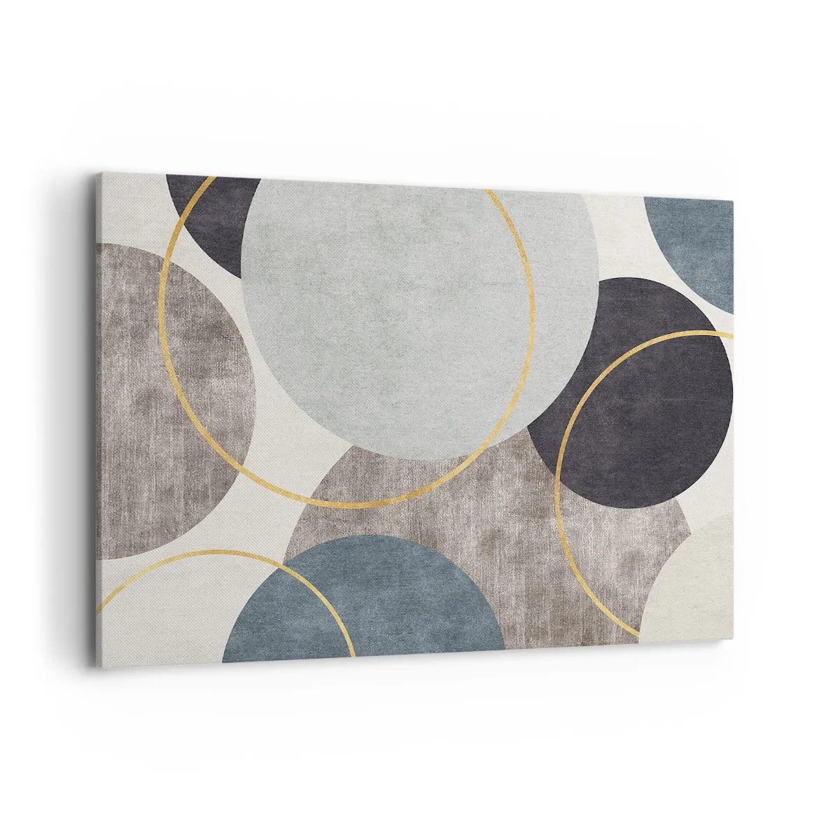 Obraz na plátně - Kruh za kruhem - 100x70 cm