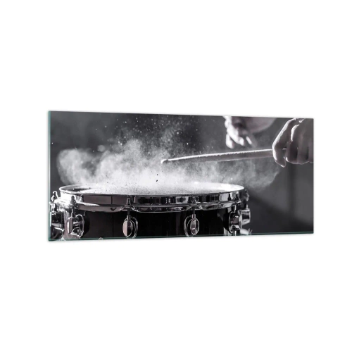 Obraz na skle - Puls hudby - 120x50 cm