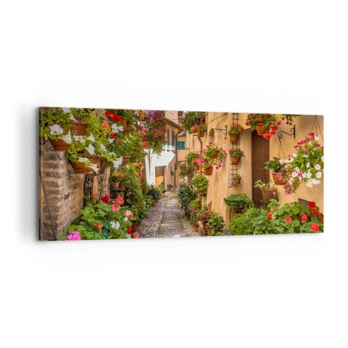 Obraz na plátně - Italské zákoutí - 100x40 cm