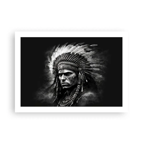 Plakát - Vůdce a bojovník - 70x50 cm