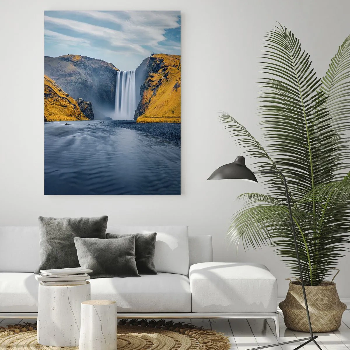 Obraz na skle - Věčné trvání, věčný pohyb - 50x70 cm