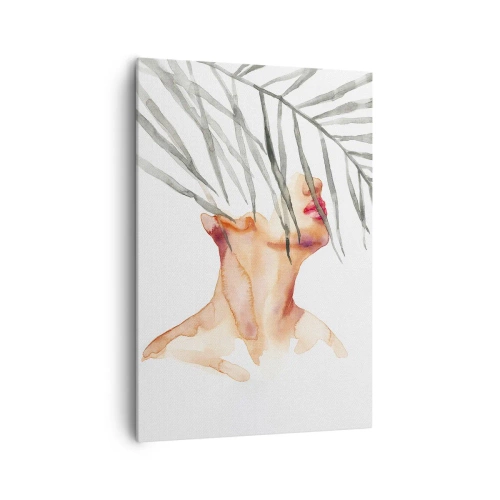 Obraz na plátně - Vnímat tep tropů - 70x100 cm