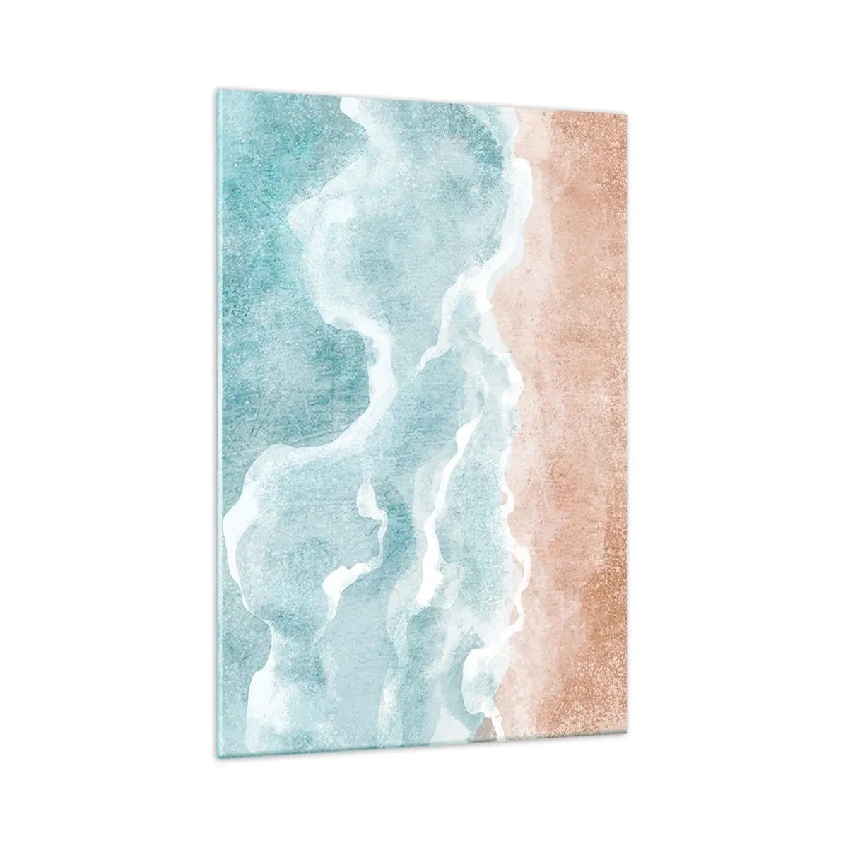 Obraz na skle - Abstrakce mraků - 70x100 cm