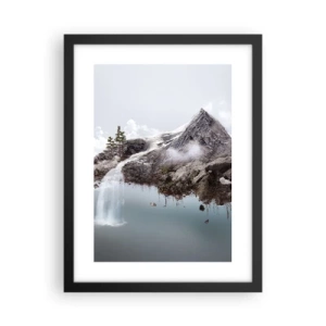 Plakát v černém rámu - Pohled surrealisty - 30x40 cm