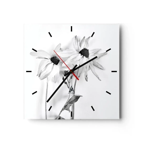 Nástěnné hodiny - Nikdo nechce být sám - 30x30 cm