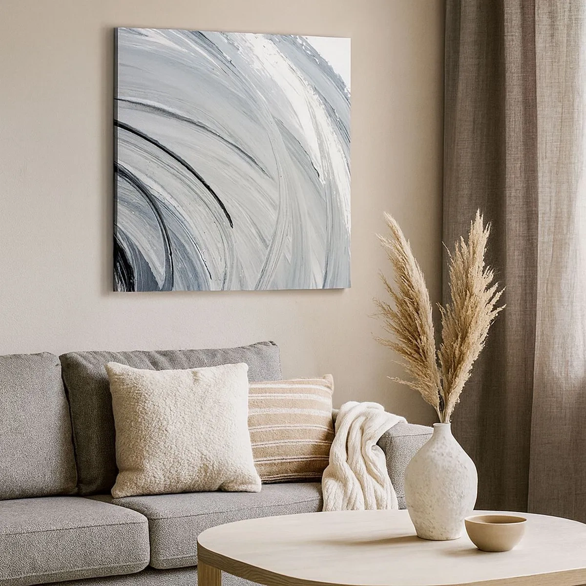 Obraz na plátně - Orbitální kompozice - 30x30 cm