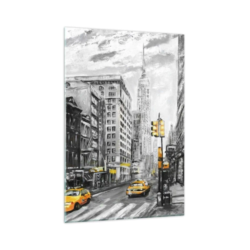 Obraz na skle - Newyorský příběh - 70x100 cm