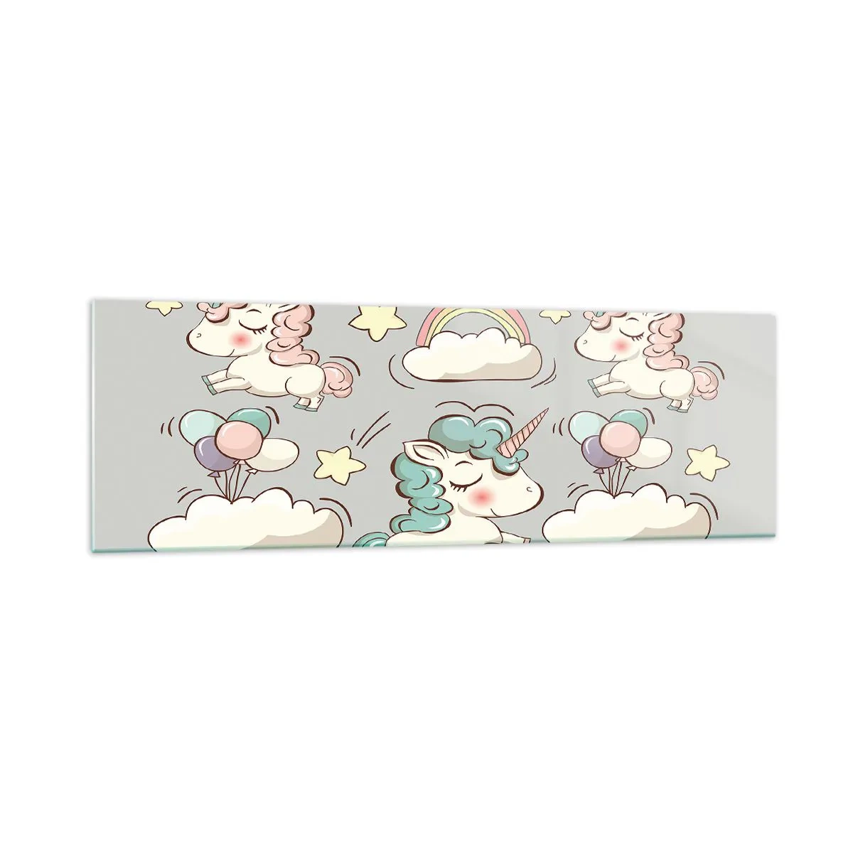 Obraz na skle - Určitě existují… - 160x50 cm