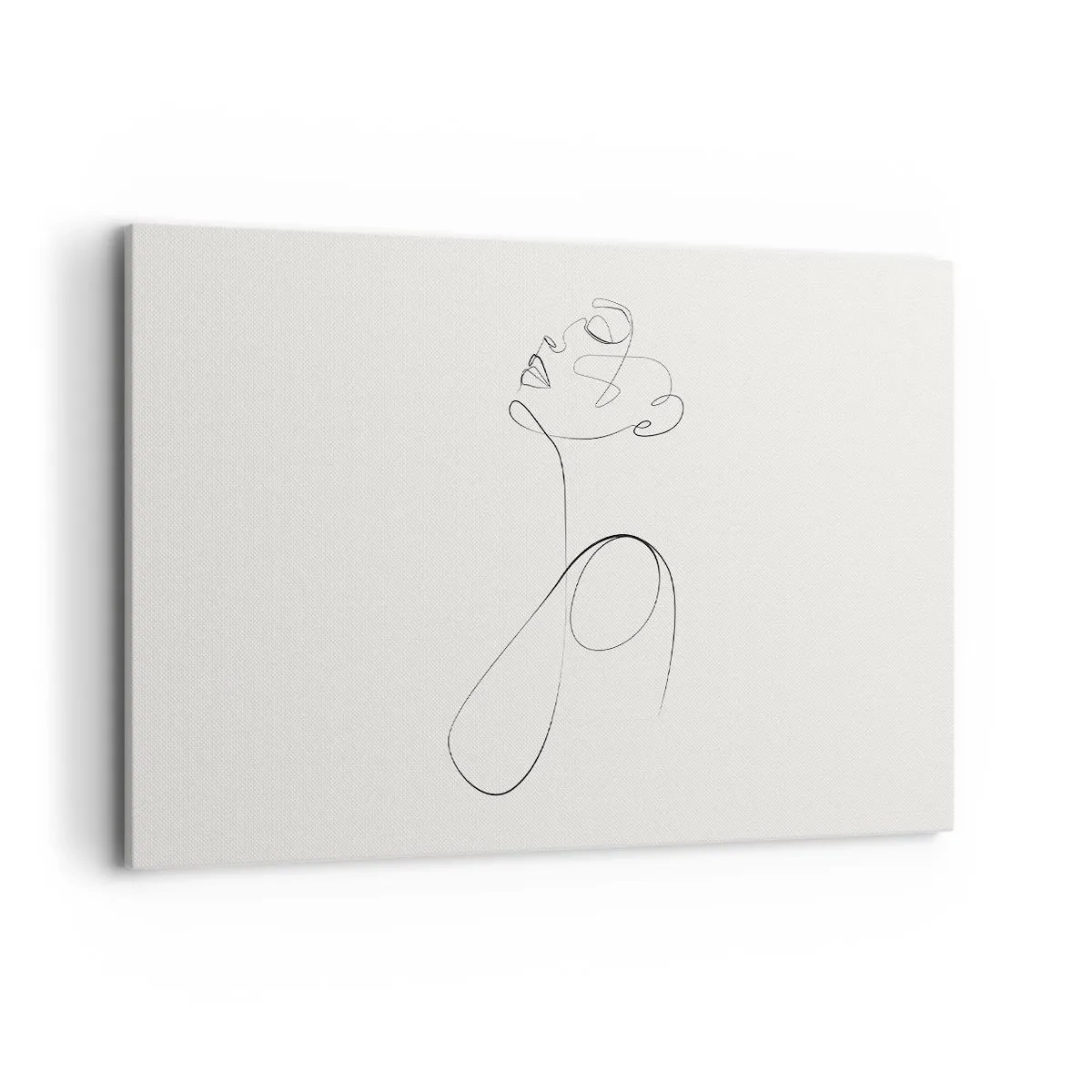 Obraz na plátně - Zamotaná ve snech - 120x80 cm