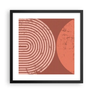 Plakát v černém rámu - Blízký vztah - 40x40 cm